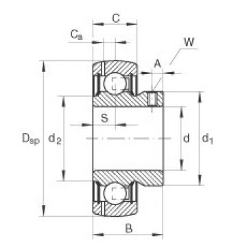 підшипник GAY35-NPP-B INA