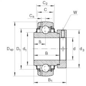 підшипник GE40-KRR-B-FA125.5 INA