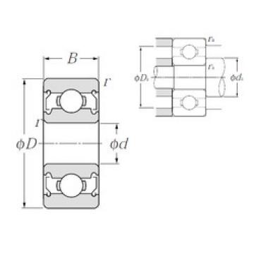 підшипник BC6-12ZZ NTN