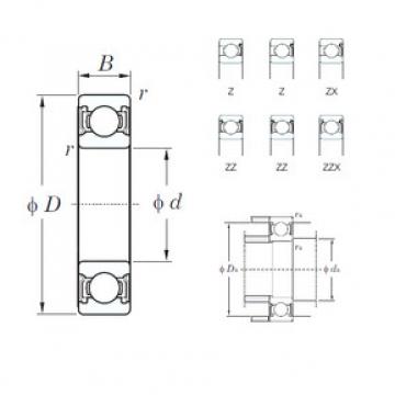 підшипник 6834Z KOYO