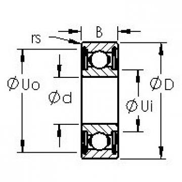 підшипник 6204ZZ AST