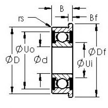 підшипник F609H-2RS AST