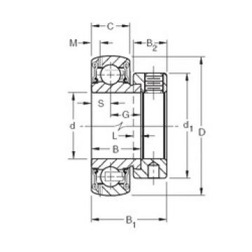 підшипник GRA106RRB Timken