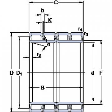 підшипник BC4B 326361 B/HA1 SKF