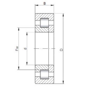 підшипник NUP5232 CX