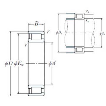 підшипник NCF3056V NSK