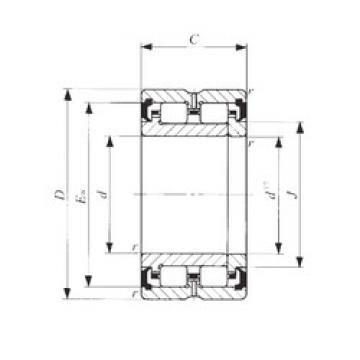 підшипник TRU 13518860UU IKO