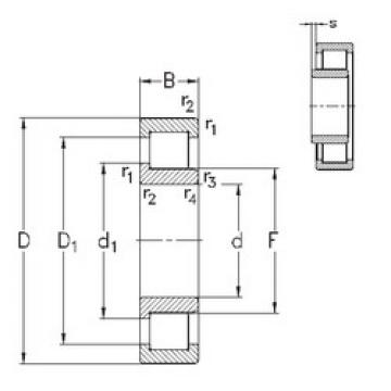 підшипник NJ214-E-MPA NKE