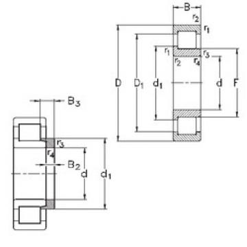 підшипник NJ206-E-MPA+HJ206-E NKE