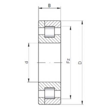 підшипник NP338 E CX