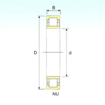 підшипник NU 1024 ISB