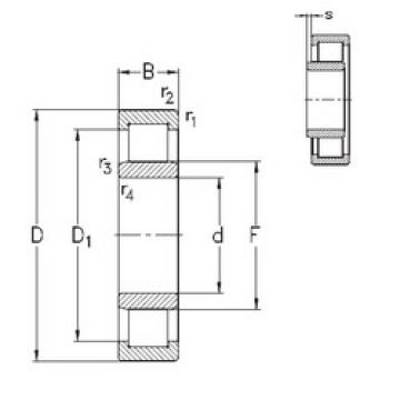 підшипник NU219-E-MA6 NKE