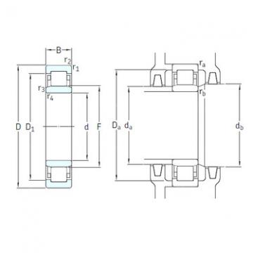 підшипник NU1015M/HC5C3 SKF