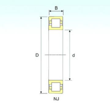 підшипник NUP 2319 ISB