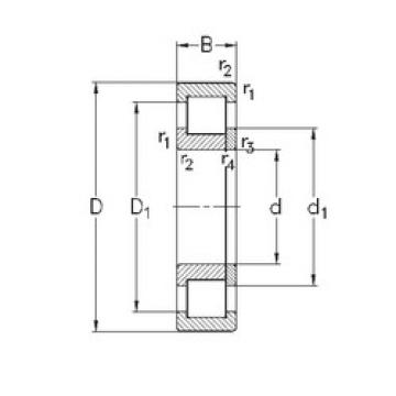 підшипник NUP2210-E-MPA NKE