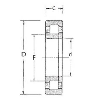 підшипник NUP207 FBJ