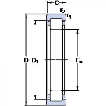 підшипник RNU 2205 ECP SKF