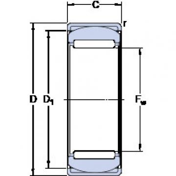 підшипник RPNA 20/35 SKF