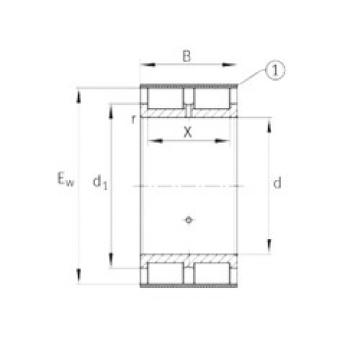 підшипник RSL185008-A INA