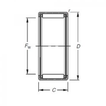 підшипник HK0912 Timken