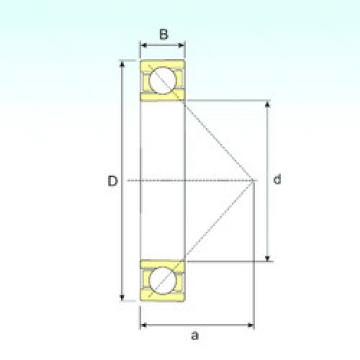 підшипник 7204 B ISB