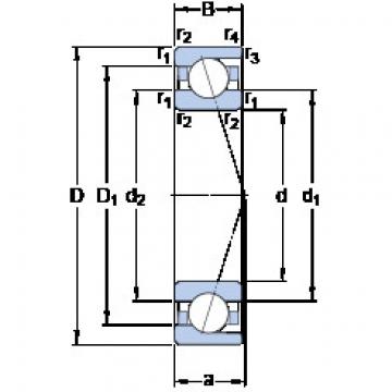 підшипник 7216 CD/P4A SKF