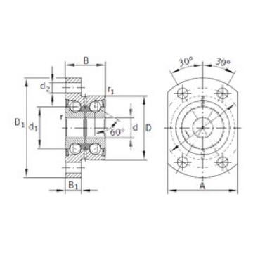 підшипник ZKLFA1050-2RS INA