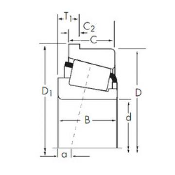 підшипник 16131/16284-B Timken