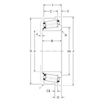 підшипник 152338X/152419X Gamet