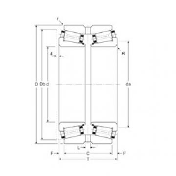 підшипник 131095/131152XG Gamet