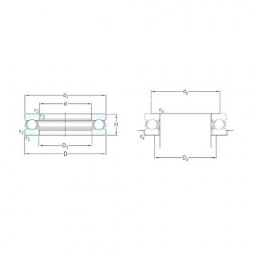 підшипник 51105 SKF