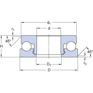 підшипник 51106 V/HR22T2 SKF