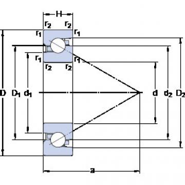 підшипник BSD 2562 C SKF