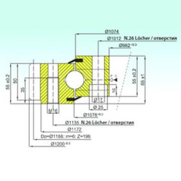 підшипник EB1.25.1076.201-1STPN ISB