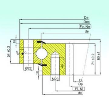 підшипник ZB1.25.0855.201-2SPTN ISB