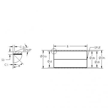 підшипник AST850SM 3825 AST