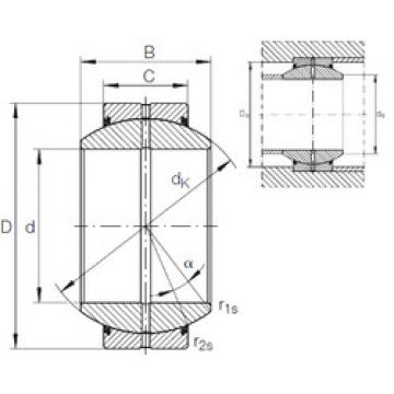 підшипник GE 35 FO-2RS INA