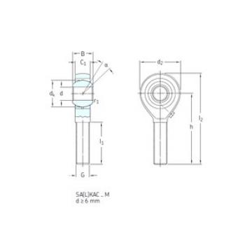 підшипник SALKAC14M SKF