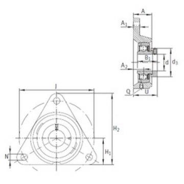 підшипник PCFTR17 INA