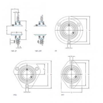 підшипник PFT 40 FM SKF