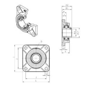 підшипник UCF310 SNR