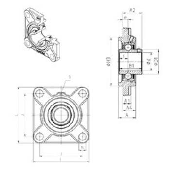 підшипник UCFS307 SNR