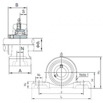 підшипник UCP307 NACHI