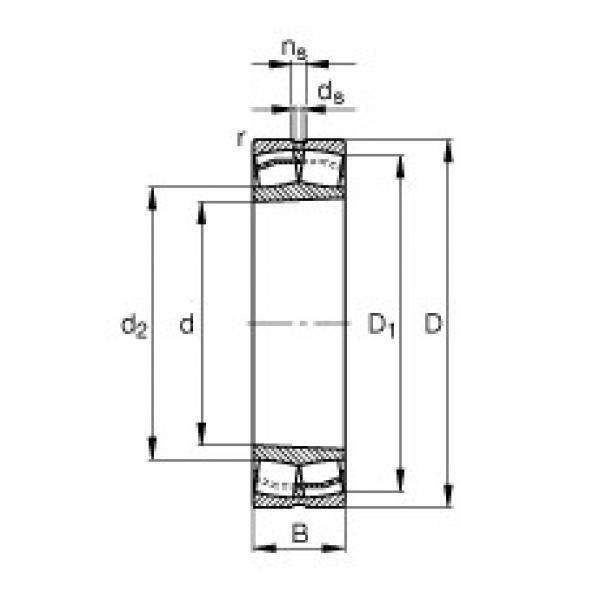 підшипник 22318-E1-K-T41A FAG #1 image