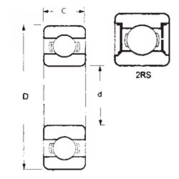 підшипник 6403-2RS FBJ #1 image