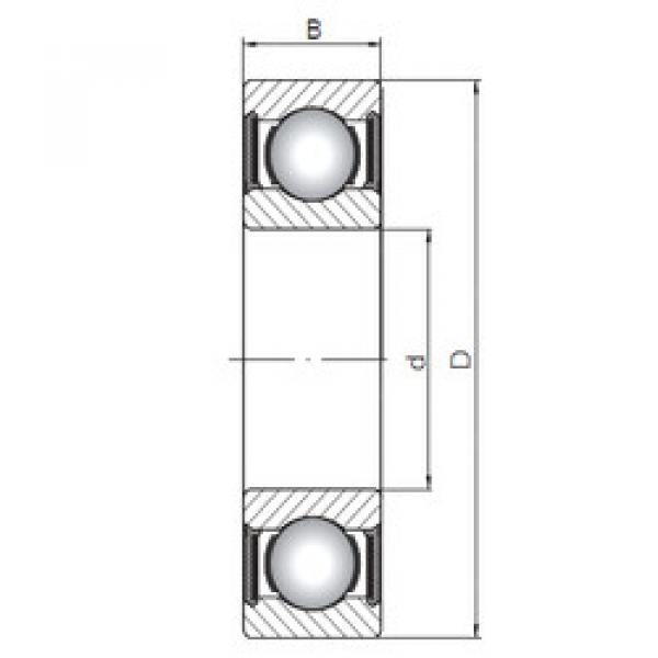 підшипник 6305-2RS ISO #1 image