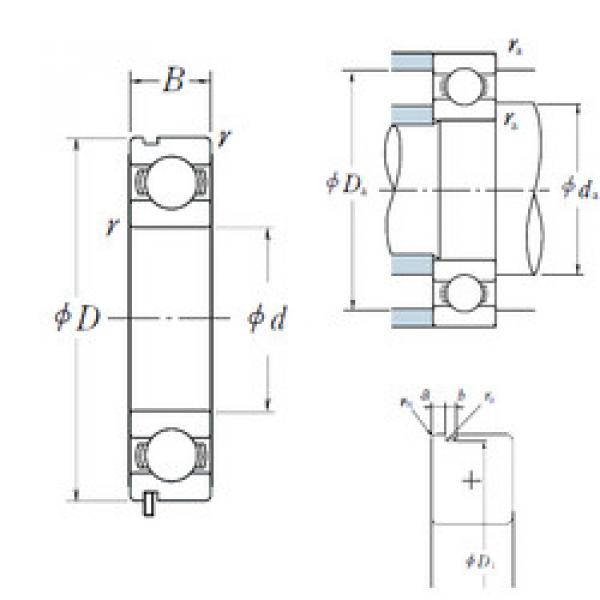 підшипник 6818N NSK #1 image