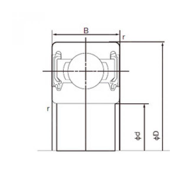 підшипник 6807-2NKE NACHI #1 image