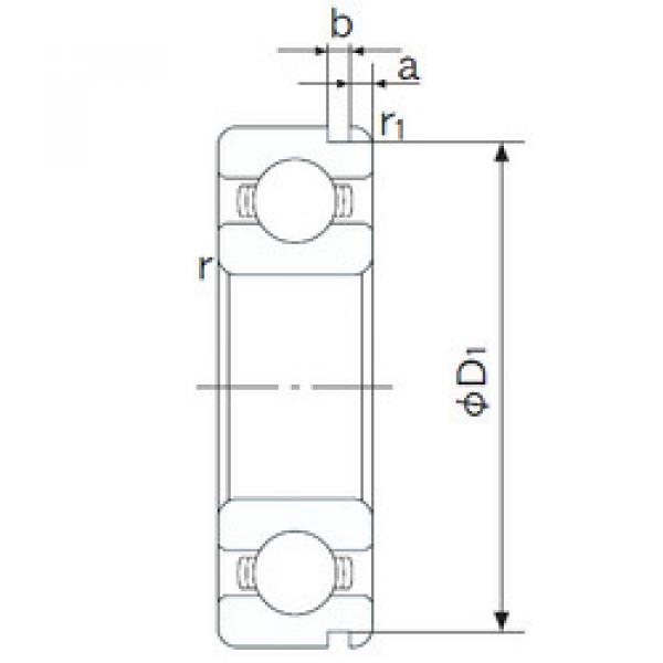 підшипник 6816N NACHI #1 image