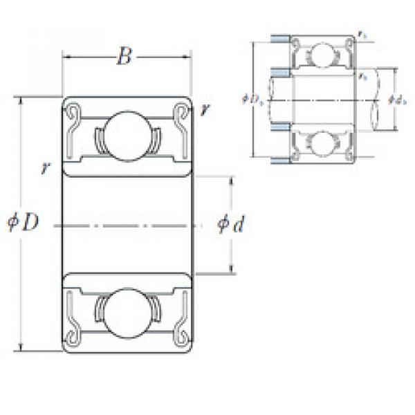 підшипник 634ZZ ISO #1 image